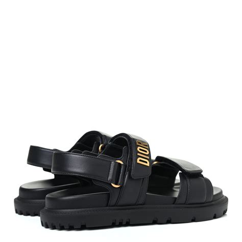 dior black sandles